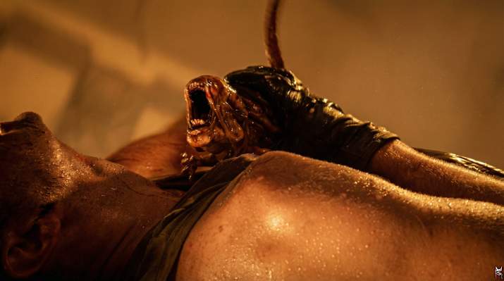 alien queen chestburster from 'Alien 3'